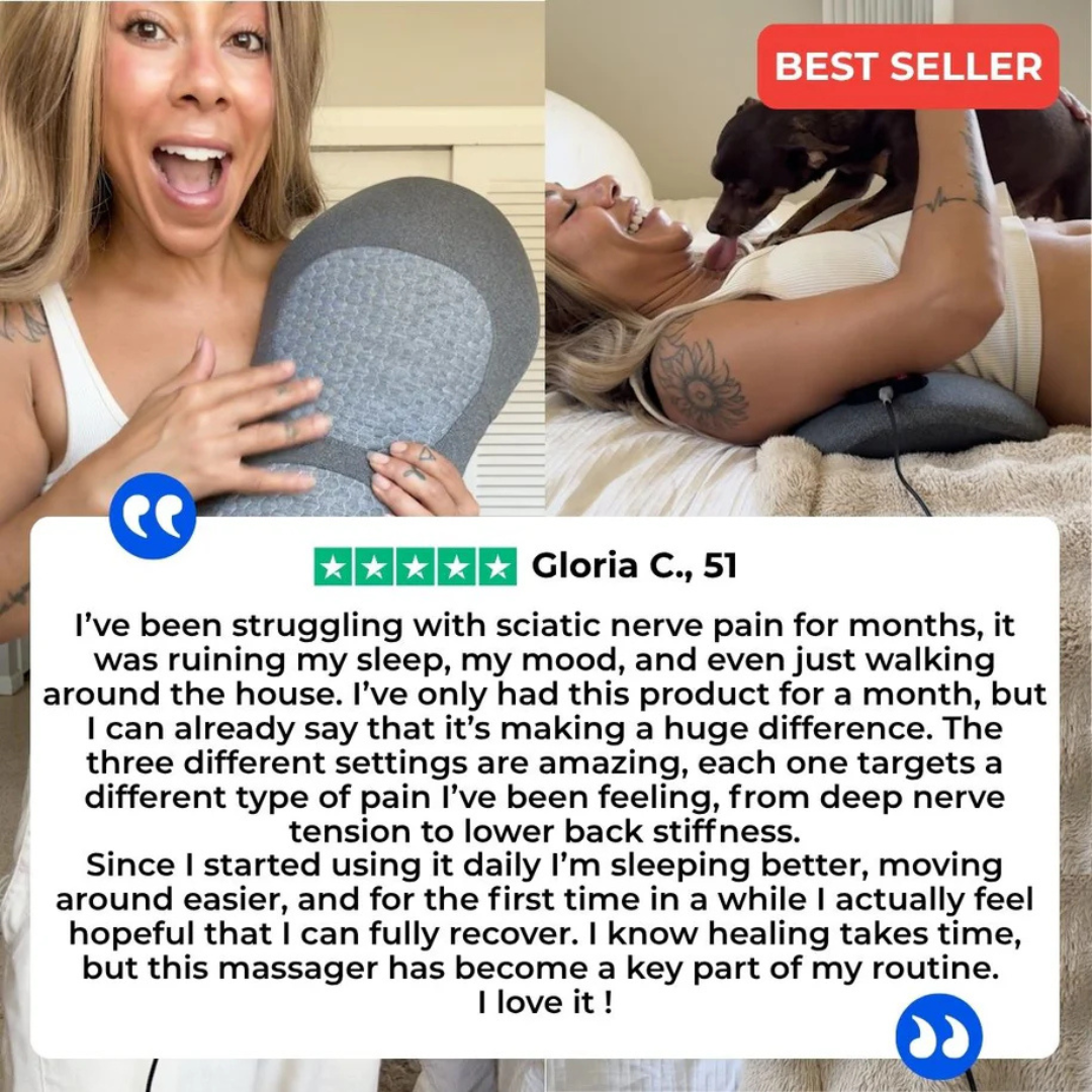 EaseSpine - Triple Action Pro Massager - Neuropathy